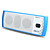  Portable High-Bass Speaker with USB and SD Card Reader (3W x 2, FM Radio, Assorted Colors)