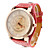  Fashionable Unisex's PU Analog Quartz Wrist Watch (Assorted Colors)