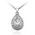  Austrian Crystal With Real Platinum Plated Anti-Allergy Ladies Necklace India Princess (More Colors)