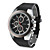  des hommes de style de silicone analogique montre-bracelet à quartz (couleurs assorties)