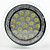  E14 21-ledede 105lm 1,1-1.3w 6000-6500k hvid plet pærer (220-240V)