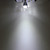  MR16 3 * 2W 6000k 450lm bombilla de color blanco natural, punto de luz (12-18V, 6W)