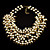  la moda de aleación de acrílico smallgem collar