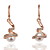  Fashion Imitation Pearl Alloy Hoop Earrings