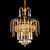  moderno soffitto di cristallo con 8 luci