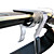  Acoustic Guitar Capo in Black/White/Silver with 2 picks