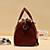  Retro Ladies' PU Pillow Tote