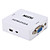  convertidor de vídeo HDMI de entrada a la caja de audio VGA (720p, 1080p HD)
