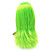  Capless High Quality Synthetic Fashion Green Long Straight Party Wig