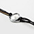  Analoge Damen Uhr, Quartz, mit Perlenbesetztem Schmuck Armband im Schnur Design (Verschiedene Farben)