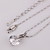  18k nydelig mote rhinestone legering belysning halssmykke (flere farger)