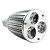  MR16 3 * 2W 6000k 450lm bombilla de color blanco natural, punto de luz (12-18V, 6W)