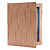  bois étui en cuir tendance pu et stand pour le nouvel iPad et iPad 2 (couleurs assorties)