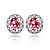  Moon Austrian Crystal In Real Platinum Plated Ladies' Earrings (More Colors)