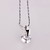  18k nydelig mote rhinestone legering belysning halssmykke (flere farger)