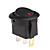  Car Rocker Switches with Red/Blue/Green Light Indicator (5-Pack/12V)