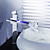  strooi ® door lightinthebox - kleur veranderende geleid waterval badkamer wastafel kraan (hoog)