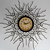  26"Blow Up Metal Wall Clock in Artistic Design