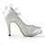  satin Stiletto Heel platform pumper med rhinestone / perle bryllup sko (flere farver)