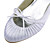  Satin Low Heel Closed Toe With Ruffles Wedding Shoes (More Colors)