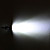  3W 170LM 6500K White LED Flexible Neck Mirror Light Bulb with LED Driver (85~265V)