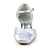  Satin Chunky Heel Square Toe With Ruffles Wedding Bridal Shoes (More Colors)