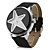  Women's Star Style PU Leather Analog Quartz Wrist Watch (Assorted Colors)