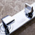  Sprinkle® by Lightinthebox - Contemporary Solid Brass Tub Faucet Chrome Finish