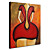  Hand-painted Abstract Oil Painting  with Stretched Frame
