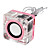  mini diffusori in cristallo lettore mp3 di TF di sostegno / usb + slot di radio FM