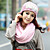 Fashion Lace Knit Bow Hat(Circumference is 56-58cm)