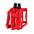  Bicycle Super Light Ball Bearing Aluminium Alloy Pedal with Anti-Skid Nails(Red/Black/White)