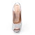  Satin Upper Stiletto Heel Pumps/ Slingbacks With Rhinestone Wedding/ Party Shoes