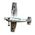  e-domodel 1,5 cessna185 2.4g 6ch rc avião edição de atualização (rtf)