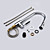  Sprinkle® by Lightinthebox - Contemporary Solid Brass Pull Down Kitchen Faucet (Chrome Finish)