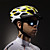  Acacia-EPS Road/MTB Unibody Helmet with Sunvisor(28 vents)