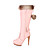  daim bottes talon aiguille plate-forme avec bowknot partie de soirée / chaussures