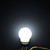  E27 2.5W 48x3528 SMD 120-160LM 6000-6500K Natural White Light LED Ball Bulb (220-240V)
