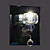  Luz Artístico pared de cristal con una luz LED