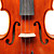  violintine - (v29) 4/4 di livello professionale legno massello di abete e 1-pezzo per violino in acero fiammato con scatola / fiocco