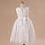  YGUERNE - Robe de Communion Satin