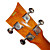  Shaka - (LAS-2) Solid Okume Soprano Hawaii Ukulele with Gig Case (Extended Fingerboard)