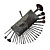  24 Pcs Black Makeup Brush set