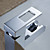  Color Changing LED Waterfall Bathroom Sink Faucet - Blade Series