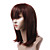  Capless Heat-resistant Fiber Long Red Straight Hair Wig