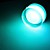  3W 110LM RGB Light Cylindrical Crystal LED Ceiling Bulb (85-265V)