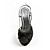  Satin Low Heel Slingbacks With Stitching Lace Wedding Party Women's Shoes