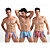  Men's Colorful Striped Underwear