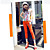  moda leopardo lápis capri pants