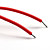  7W 300LM Red Light Cylindrical Crystal LED Ceiling Bulb (85-265V)